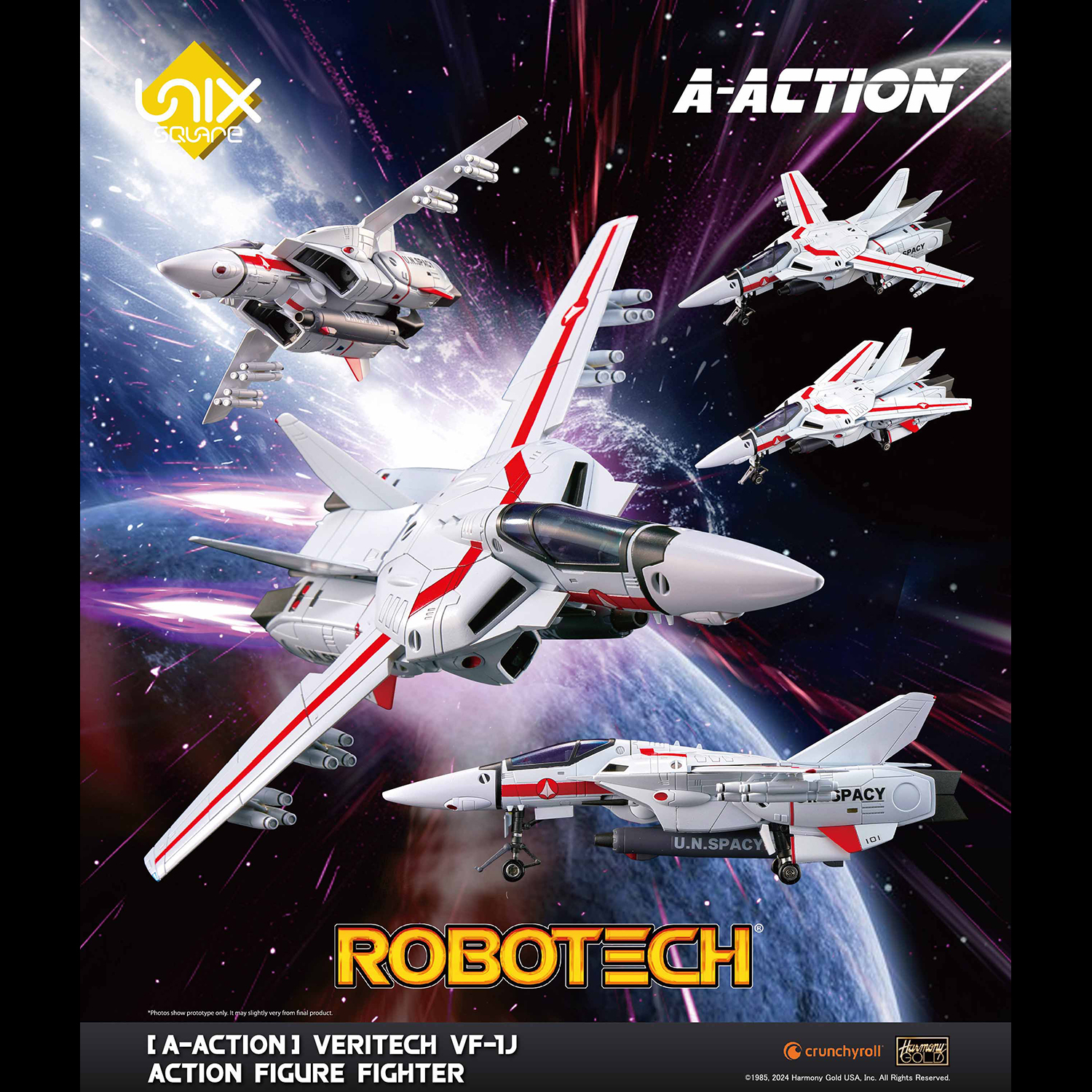 [A-Action] Veritech VF-1J Action Figure Fighter